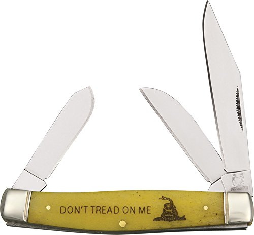 Rough Rider - Taschenmesser - Dont Tread on Me Stockman - Länge geschlossen: 9.84 cm