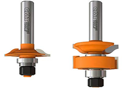 CMT ORANGE TOOLS 955.803.11 - 3-TEILIGES HARTMETALL-GLASTÜRENFRÄSERSET S=12 D=41,5