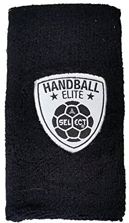 Select Schweißband (Paar) lang (14cm) Handball Elite - schwarz