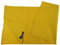TigerTie Damen Nickituch Halstuch in ocker einfarbig Uni - Tuchgröße 60 x 60 cm - 100% Baumwolle