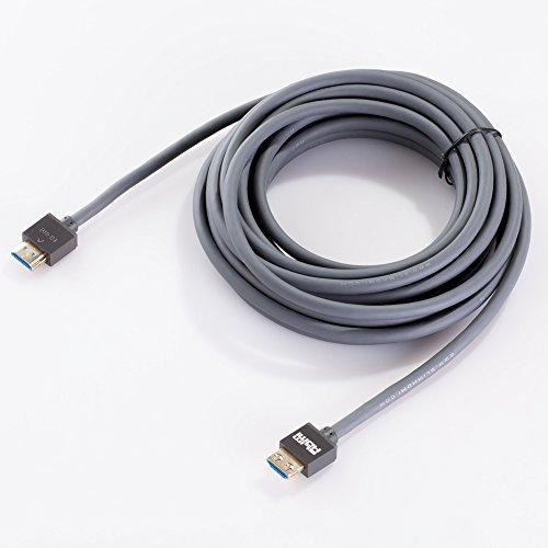 SlimHDMI 6m Pro Series Locking Cable (Gold Plated, 1080p, 4K, UHD, 3D, High Speed, ARC)