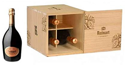 Caisse bois Ruinart Rosé 4 bouteilles