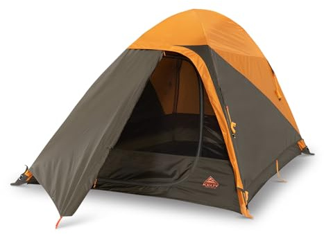 Kelty Grand Mesa 2P Backpacking Tent – 3 Season 2 Man Camping Thru Hiking Shelter, Aluminum Poles, Single Door + Vestibule Model (2P)