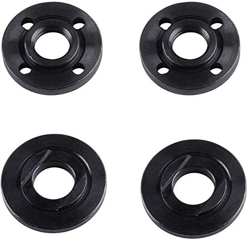 Thaekuns 2 Stück Metall Winkelschleifer Innen Außen Flanschmutter für Black & Decker Dewalt Ryobi Makita 224399-1 193465-4 224568-4