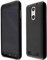 caseroxx Schutzhülle für PEAQ PSP 400 in schwarz – Flexibles TPU-Case aus stoßfestem Gummi, passgenaue Handy-Tasche mit Kantenschutz & rutschfestem Grip