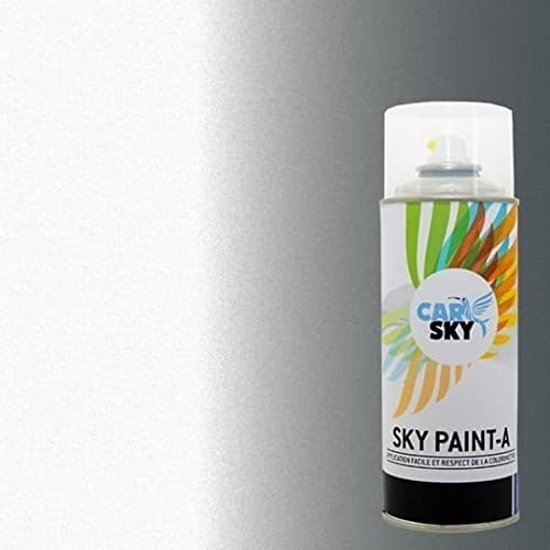 CARSKY - Bomba de pintura para carrocería compatible con Seat Gris Luna LS7Y y barniz brillante