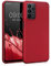 kwmobile Housse Compatible avec Samsung Galaxy A23 4G / 5G Coque - Housse de téléphone Protection Souple en TPU - Rouge foncé métallique