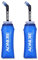 Azarxis Gourde Souple Flasque Running Bidon Sport Pliable Poche Hydratation Flacon Bouteille d'eau pour Randonnée Marathon (600ml avec Paille - 2 Pièces)
