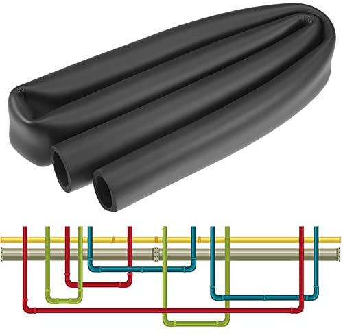 Rohrisolierung Schaumstoffschlauch ID 32mm 50mm 76mm 90mm 110mm, Für Kalt- Und Warmwasserleitungen, Schutz Von Rohren Und Wärmeschutz, Frostschutz (Size : T 20mm ID 76mm)