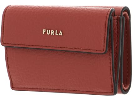 Furla Cuir Porte-Monnaie Babylon Compact Wallet Cannella Terracotta