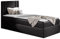 Mirjan24 Boxspringbett mit Bettkasten Harlon Mini, Bettgestell mit Polsterkopfteil, Bonell-Matratze, Topper, Polsterbett, Bett für Schlafzimmer (Soft 011, 80 x 200 cm, Seite: Rechts)