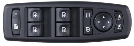 JCAKES Botonera Elevalunas para R&enault para Fluence para Laguna III para Megane III 2008-2016 Interruptor Control Ventana 7700817337 25400000 809610006R 254000015R