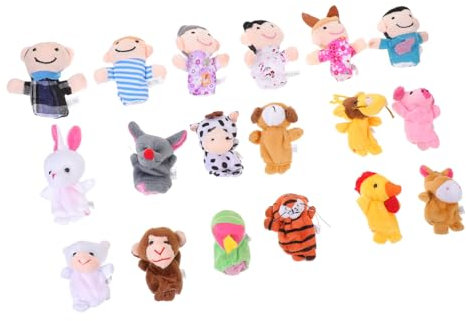 TOYANDONA 54 STK Kuscheltier Cosplay Spielzeug einstellen Marionette Baby Handpuppe
