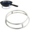 Wok Anneau, Grille De Wok Support De Poêle Tapis De Casserole Isolé étagère Ronde En Acier Inoxydable Support De Casserole Pour Poêle électrique
