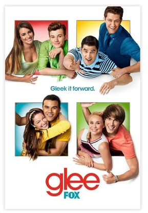 NFJUVX Glee TV-Serie-Poster (8) Leinwandposter Schlafzimmer Dekor Sport Landschaft Büro Zimmer Dekor Geschenk Unframe-Stil 40 x 60 cm