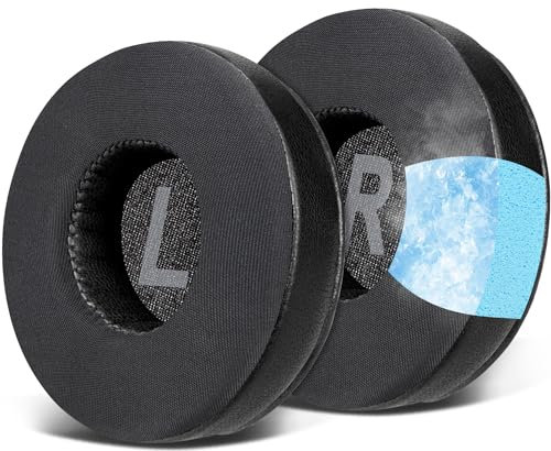 SOULWIT Ersatz Ohrpolster für AKG N60/N60NC Wireless (Passen Nicht für N60NC Wired) On-Ear Kopfhörer, Ersatzpolster Polster mit hochdichtem Lärmschutzschaum