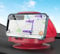 JOYEKY Car Phone Holder for Dashboard, 360° Rotatable, Horizontal & Vertical Viewing Car Phone Mount，Washable Reusable Mobile Phone Holder, for iPhone Samsung Android Smartphones (Red)