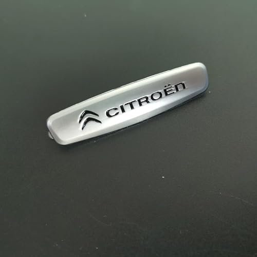 VODHXA Auto Abzeichen Logo für Citroen Elysee Sega C3XR C5 C4L, Premium Qualität Autoaufkleber Emblem Aufkleber Auto Sticker Abzeichen Dekoration Auto Dekorationszubehör