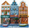 3D Amsterdam Niederlande Kühlschrankmagnet Touristensouvenir Kühlschrank Dekoration Magnet Handwerk