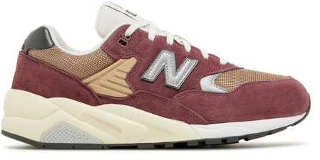 New Balance Herren 580 Sneaker, Washed Burgundy, 45 EU