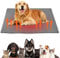 Sporgo Katzendecke Selbstheizende Decke für Katzen Hunde: Wärmematte Heizdecke Katzenbett 65x95cm, Selbstwärmend Wärmedecke Waschbare Katzenkissen Hunde Thermodecke, Grau