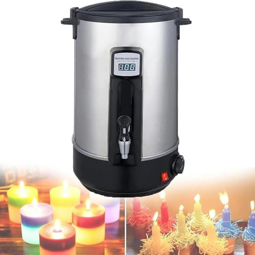 SFQEVHRZ Fonditore Elettrico di Cera, Pentola elettrica for sciogliere la Cera delle Candele, Adatta for casa e Lavoro(30L)