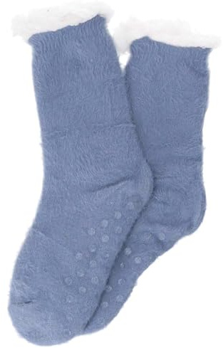 Antonio Kuschelige Hüttensocken im Norweger Design Gr. 35-42 lavendel
