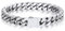 Bandmax 21CM Armband Edelstahl Kette Herren 9MM breit Kette Jungs Kubanische Kette Modeschmuck Accessoire