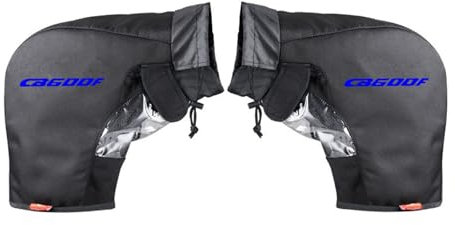 AMZCO Motorrad Lenker Handwärmer Für Hornet CB600F Motorrad wasserdichte Warme Handschuhe Winddichte Lenkerabdeckung Warme Lenkerabdeckung(B)