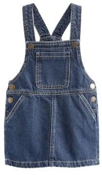 NEXT Mädchen Standard Trägerkleid aus Denim