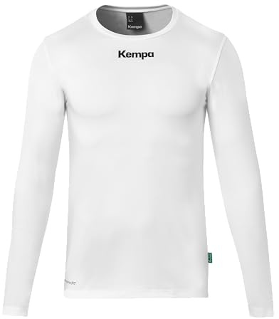 Kempa Attitude Langarmshirt – Kompressionsshirt & Funktionsshirt Langarm, enganliegend, Flache Nähte, ideal für Training & Fitness