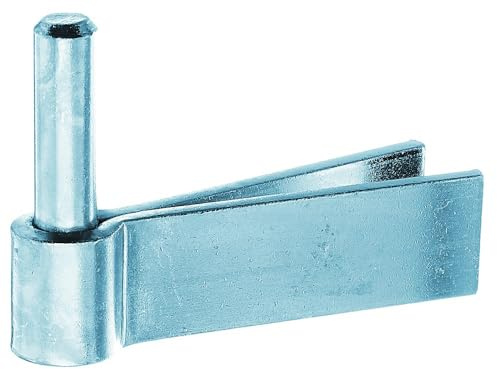 Alberts 306779 Kloben zum Einmauern | F-Mauerhaken | galvanisch blau verzinkt | Dornmaß Ø14 mm | 92 x 30 mm