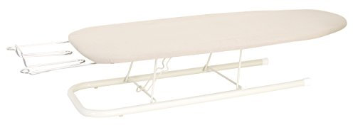MSV Mesa DE Planchar Metalica PEQUEÑA, Madera, Gris, 83x31x2.2999999999999998 cm
