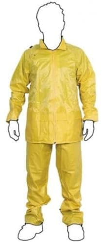 TRAJE AGUA AMARILLO POLIESTER/PVC TALLA M - Unid: 1