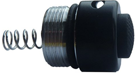 TheTorchSite Tail Cap Switch Black Push Button for The 2 AA Mini Maglite Torch