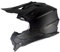 O'NEAL | Motocross-Helm | MX Enduro Motorrad | ABS-Schale, Lüftungsöffnungen für optimale Belüftung & Kühlung | 2SRS Helmet Flat | Erwachsene | Schwarz | Größe L