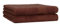 Betz 2-TLG. Handtuch-Set Premium 100% Baumwolle 2 Handtücher 50x100 cm Farbe nuss