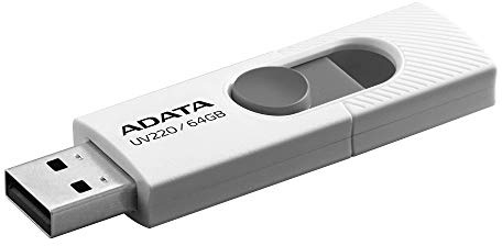 64 GB Uv220 USB 2.0 White/Grey