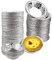 100pcs Muffin Cases - Foil Pie Trays & Cake Tins - Mini Egg Tart Cases - Aluminium Mold Cups