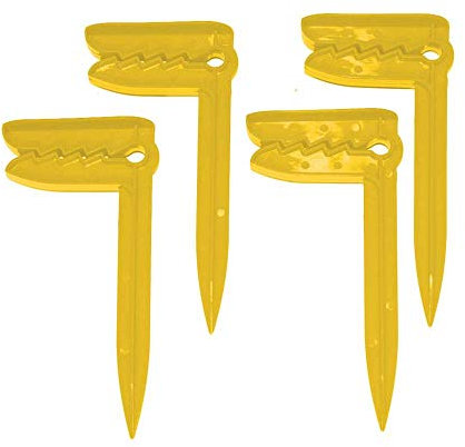 BeachArt set 4 pinze per fissaggio telo mare nella sabbia