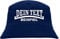 Individueller Fischerhut - Linie - Bucket Hat mit Wunschtext Bedruckt Dunkelblau S/M