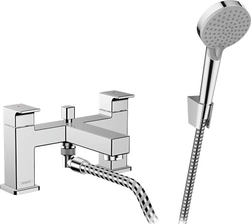hansgrohe Wannenarmatur Vernis Shape, für 2 Funktionen, Chrom