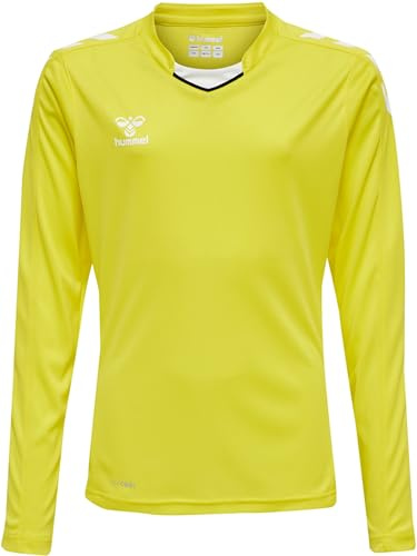 hummel hmlCORE XK Trikot Langarm Kids F9001 gelb, 12 (152) Kinder
