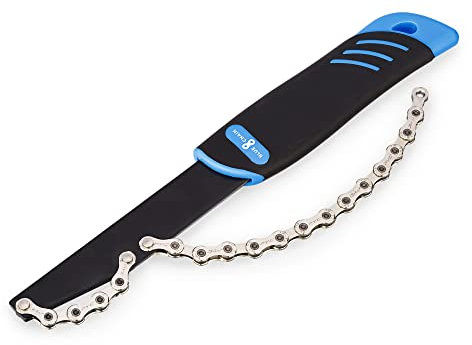 Bluechain® Kettenpeitsche für 10-12-fach Schaltungen/Fahrrad Kassette Abzieher/Kassettenwerkzeug aus rostfreiem Stahl und gummiertem, ergonomischem Griff