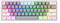 Redragon - Fizz Pro Teclado Mecánico Gaming Inalámbrico RGB Gris/Blanco