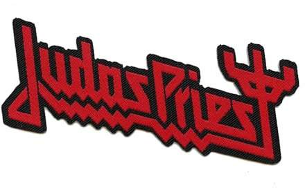 Razamataz Judas Priest - Logo Cut-Out Patch Aufnäher ca. 3,5x 9,5cm