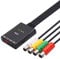 Jerilla Adaptador de Controlador Inalámbrico NGC para Consola GameCube, Convertidor Soporta 4 Mandos Bluetooth Compatible con Xbox One S/Switch Pro/Wii/PS3/PS5 Controller