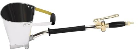 KEESUNG Putzwerfer 4 Jet, Druckluft Putzpistole Zement Mörtel Stuck Luft Sprüher Trichter Farbe Wand Putzen Pistole Trichterpistole für Hausdekoration Inneneinrichtung