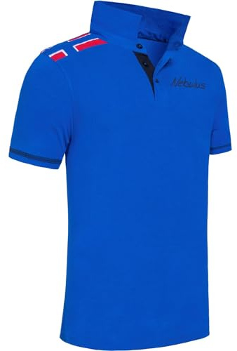 Nebulus Herren Poloshirt NORWEGEN, Shirt, Sweatshirt, Polo