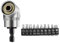 Aiweijia 105 Angle Screwdriver Set Socket Holder Adapter Adjustable Bits Drill Bit Angle Screw Driver Tool 1/4'' Hex Bit Socket
